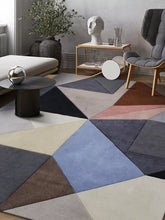 Brism colorful geometric rug